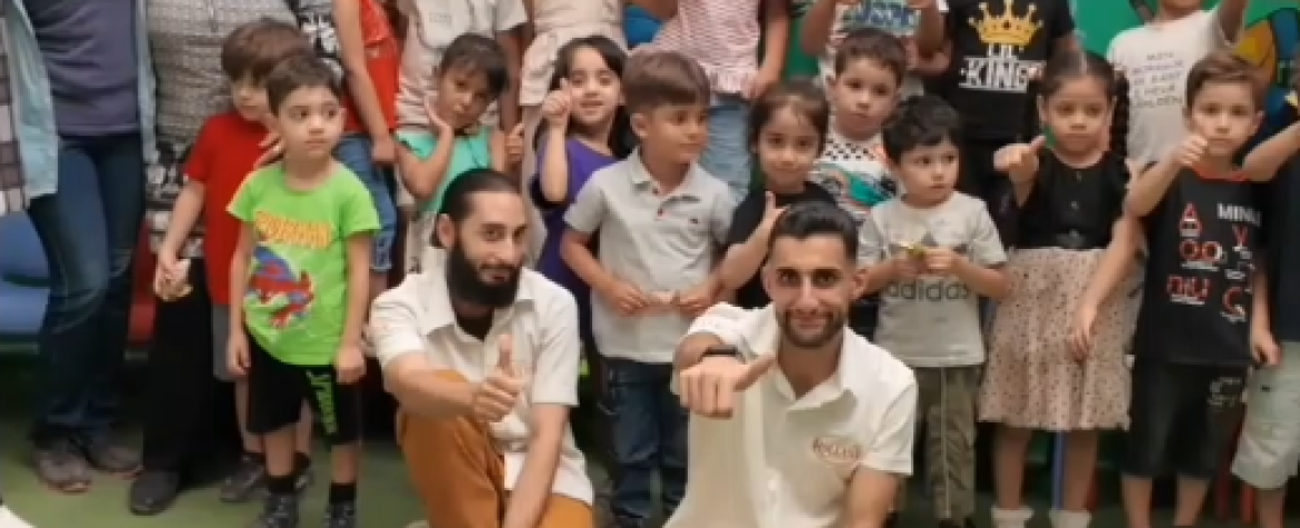 مشاركة شوكولا رولانا ضمن فعالية في روضة الشهيد ماجد أبو شرار 