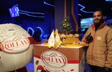 فعالية عيد الميلاد بصالة space planet